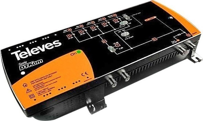 TELEVES - ΣΗΜΑΝΤΙΚΟ: Σε περίπτωση διαφοράς τιμής από το κατάστημα ισχύει παντα και μόνο η τιμή του καταστήματος 5ΕΝΙΣΧΥΤΗΣ ΓΡΑΜΜΗΣ DTKOM V/U 41-53DB 12-14-0005