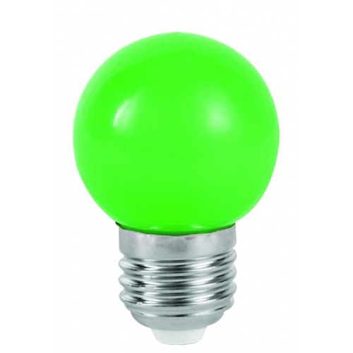 Mini Γλόμπος LED G45 1 Watt Πράσινο 170AL0050219L