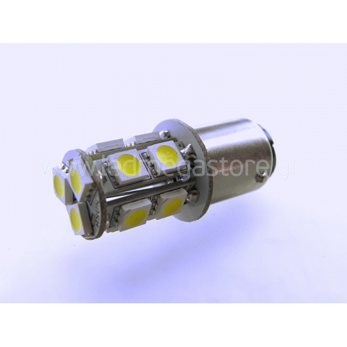 Λαμπτήρας BA15D με 13 smd 5050 12 Volt 00179