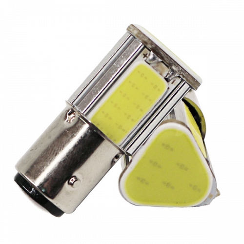 BAU15S με 4 COB HP Chips Can Bus Ψυχρό Λευκό 06403