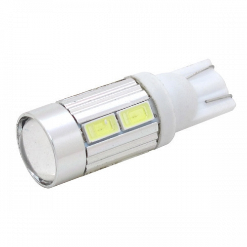 T10 Απλός με 10 SMD 5630 Ψυχρό Λευκό 06386