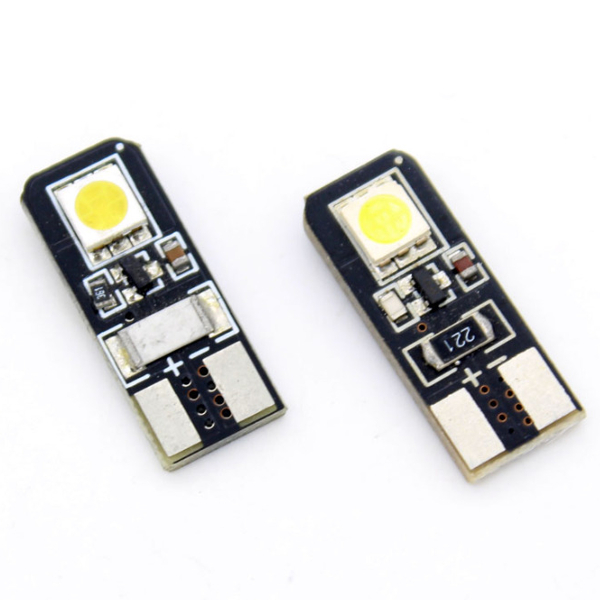 Τ10 Can Bus με 2 SMD 5050 Ψυχρό Λευκό 06317