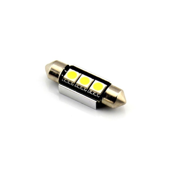 Σωληνωτός 39mm Can Bus με 3 SMD Μπλε 05615