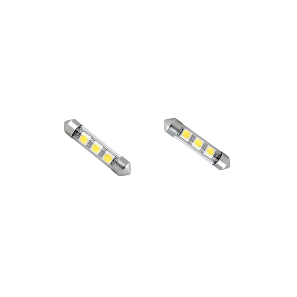 Σωληνωτός Απλός 36mm 3 SMD (με γυάλινο κάλυμμα) Κόκκινος 04726