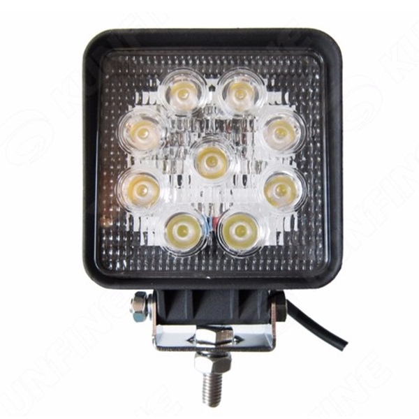 Προβολέας EPISTAR LED LMS 27 Watt Υψηλής Ισχύος 10-30 Volt 09198