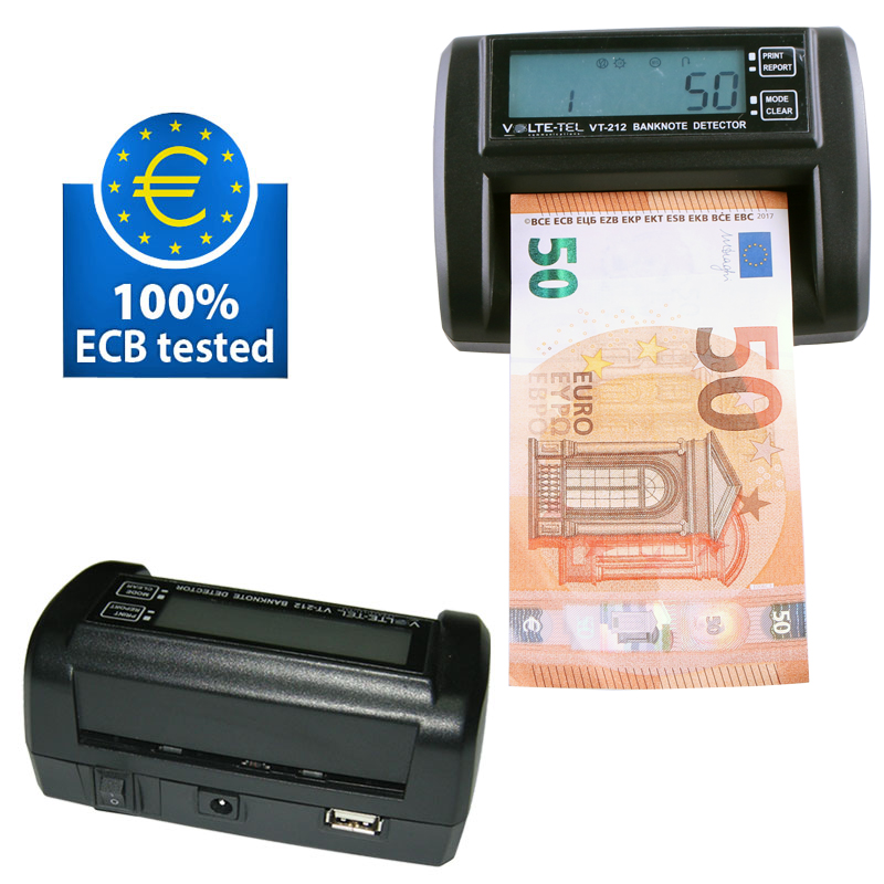 ΑΝΙΧΝΕΥΤΗΣ ΚΑΤΑΜΕΤΡΗΤΗΣ ΧΑΡΤΟΝΟΜΙΣΜΑΤΩΝ VT-212 ΡΕΥΜΑΤΟΣ VOLTETEL VT-212