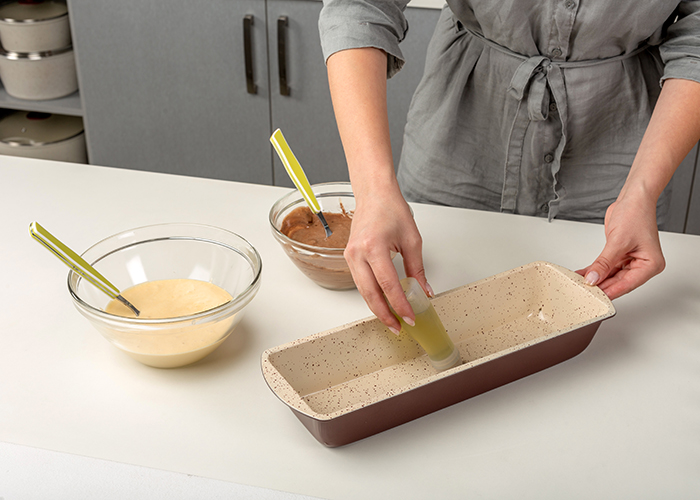 Κεραμική αντικολλητική ορθογώνια φόρμα ψησίματος 10-103-058