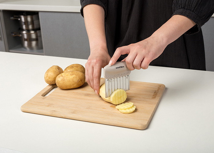 Κόπτης πατάτας και λαχανικών με ανοξείδωτη κυματιστή λάμα 10-111-080