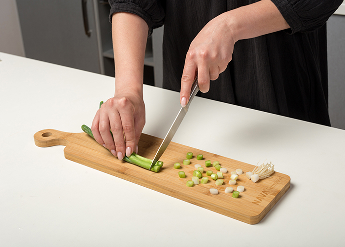 Ξύλινη επιφάνεια κοπής bamboo 10-107-008