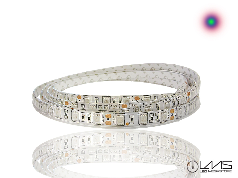 LED Strip LMS RGB 24 Volt 14.4 Watt Αδιάβροχη IP65 04787