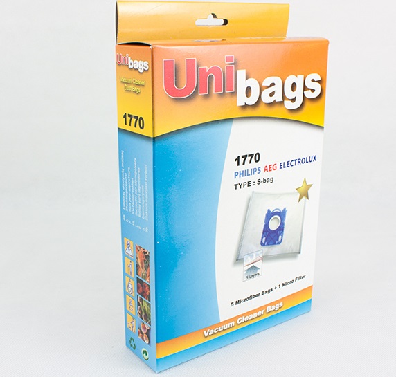 Σακούλες για AEG, ELECTROLUX, PHILIPS κ.α. Unibags 1770