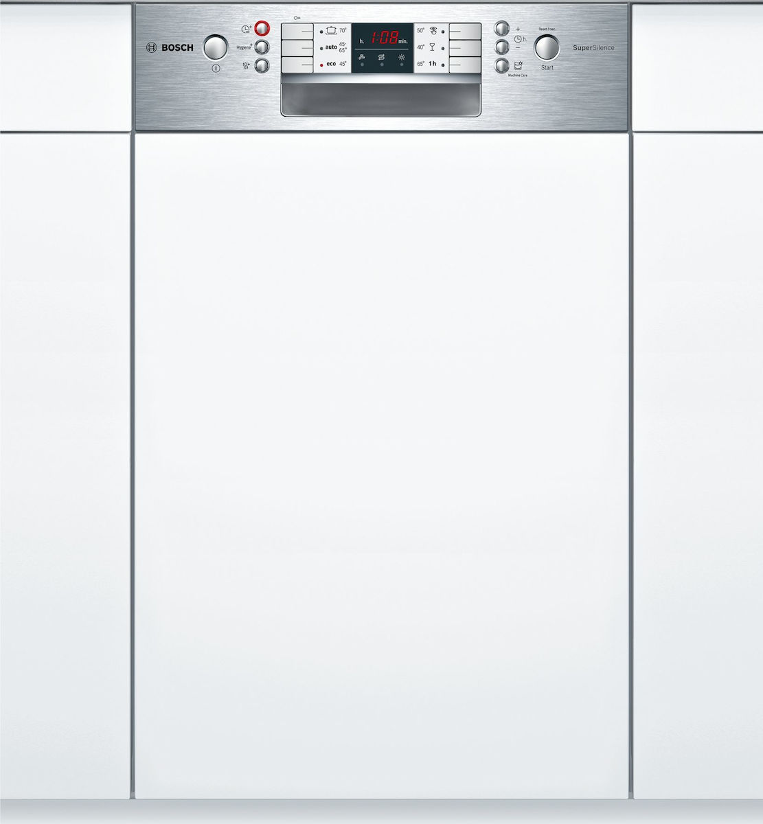BOSCH Εντοιχ πιάτων 45cm Inox A+++ ZEOLITH 43 dB vario3
