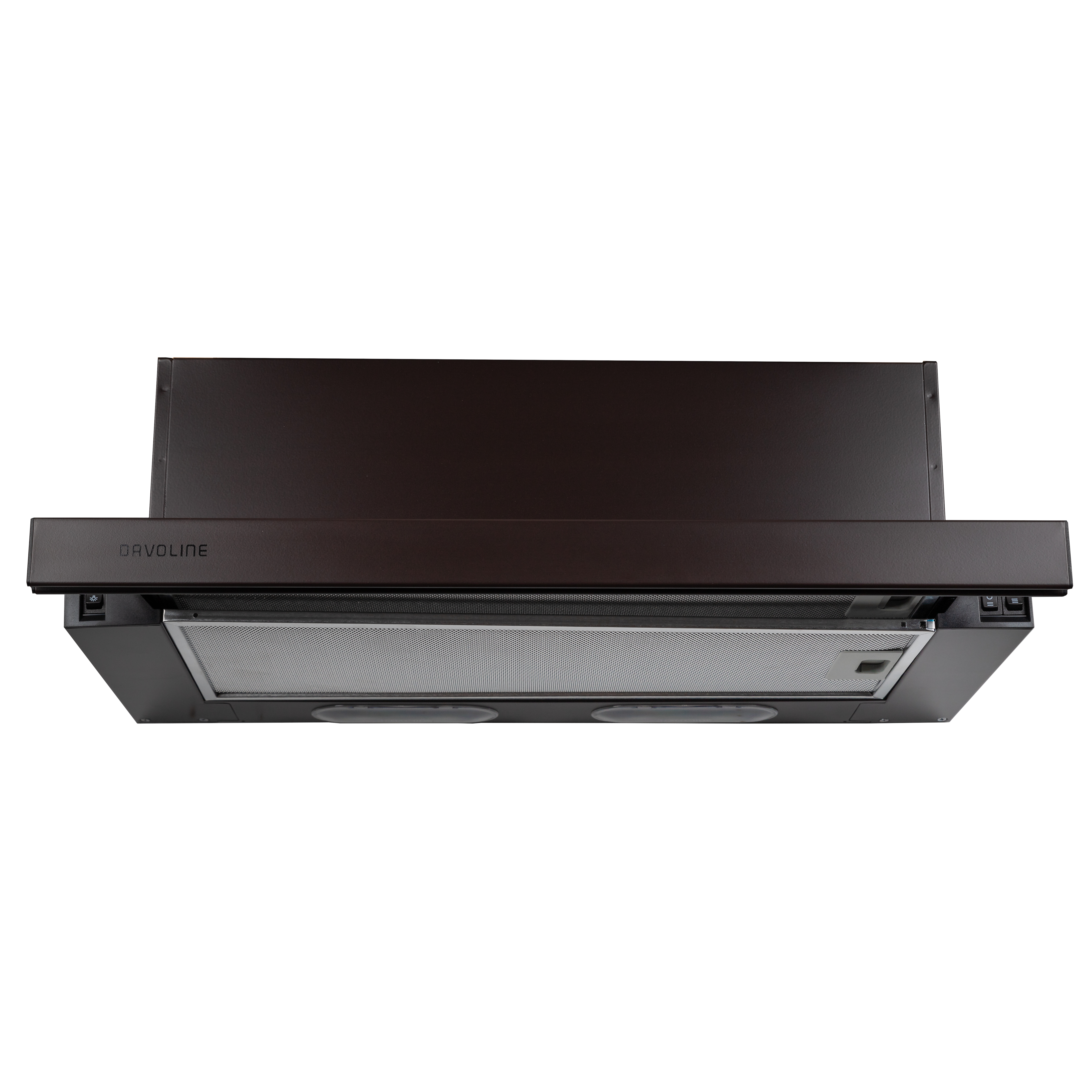 DAVOLINE - ΣΗΜΑΝΤΙΚΟ: Σε περίπτωση διαφοράς τιμής από το κατάστημα ισχύει παντα και μόνο η τιμή του καταστήματος Davoline Esse Plus Brown Απορροφητήρας συρόμενος 19440