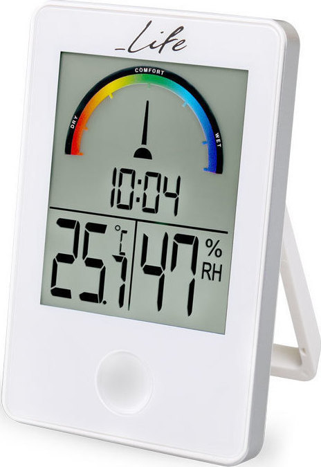 LIFE WES-101 Ψηφιακό Θερμόμετρο και Υγρόμετρο εσωτερικού χώρου μ 5354