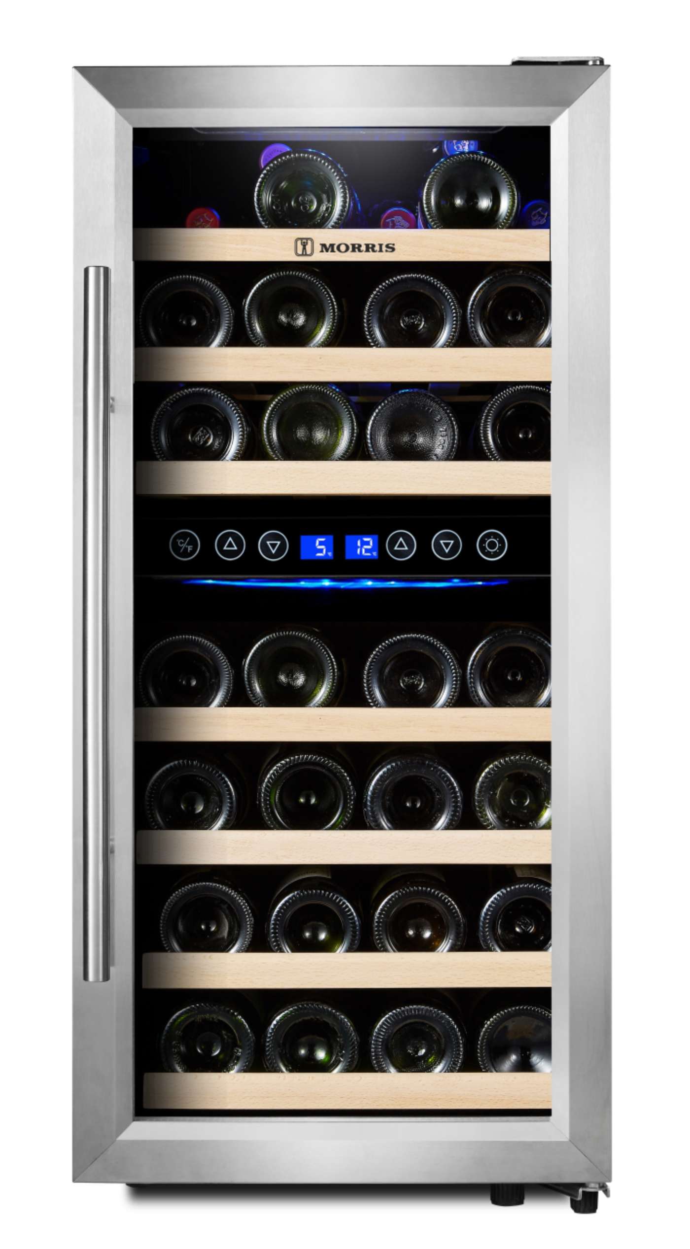 MORRIS MFC33201 ΨΥΚΤΗΣ ΚΡΑΣΙΩΝ ME INOX ΠΟΡΤΑ MFC-33201