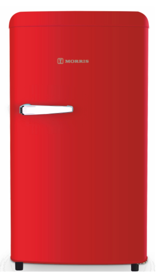 MORRIS MRS31080C ΜΟΝΟΠΟΡΤΟ ΨΥΓΕΙΟ RETRO SERIES RED MRS-