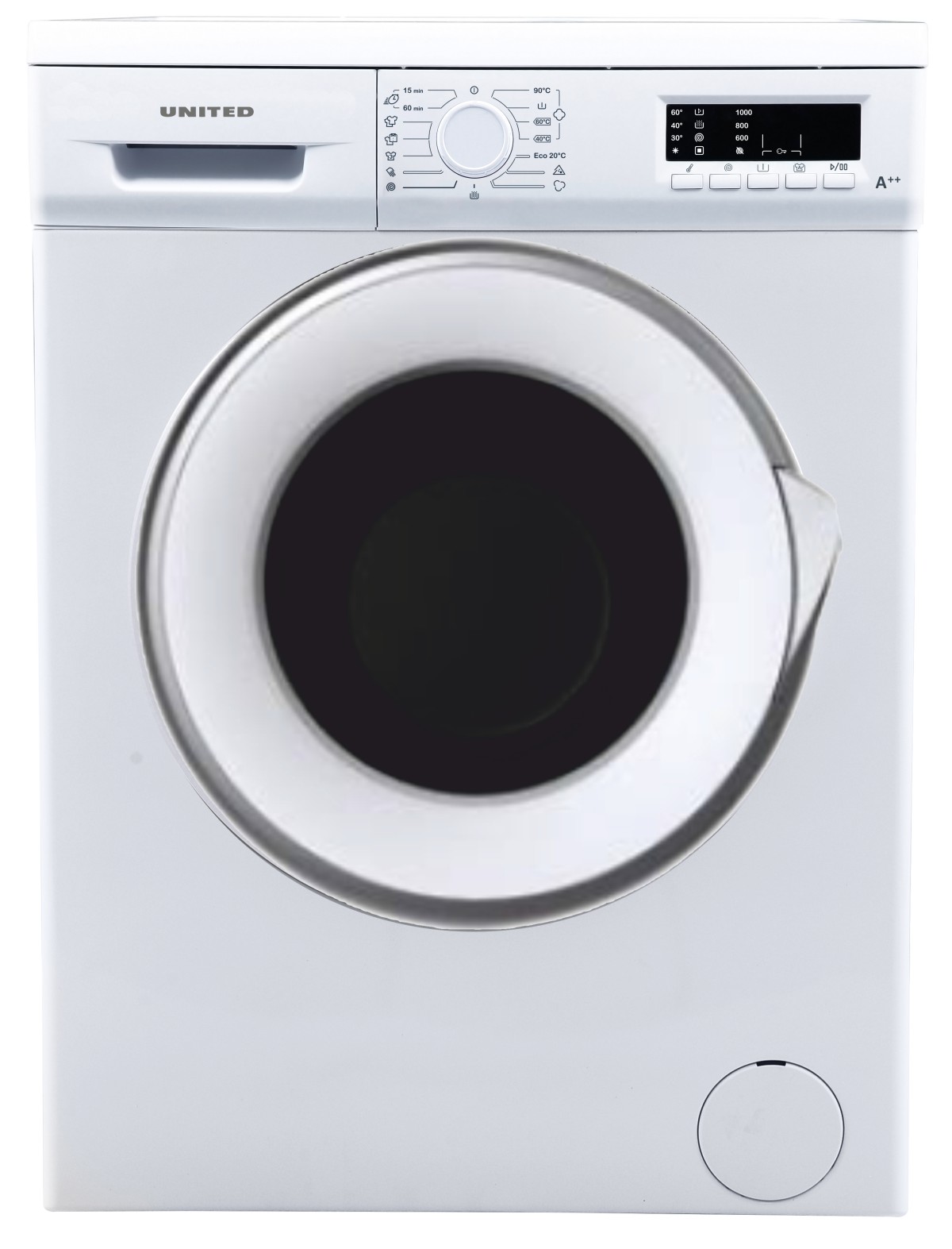 UNITED UWM7103 ΠΛΥΝΤΗΡΙΟ ΡΟΥΧΩΝ 7KG UWM-7103