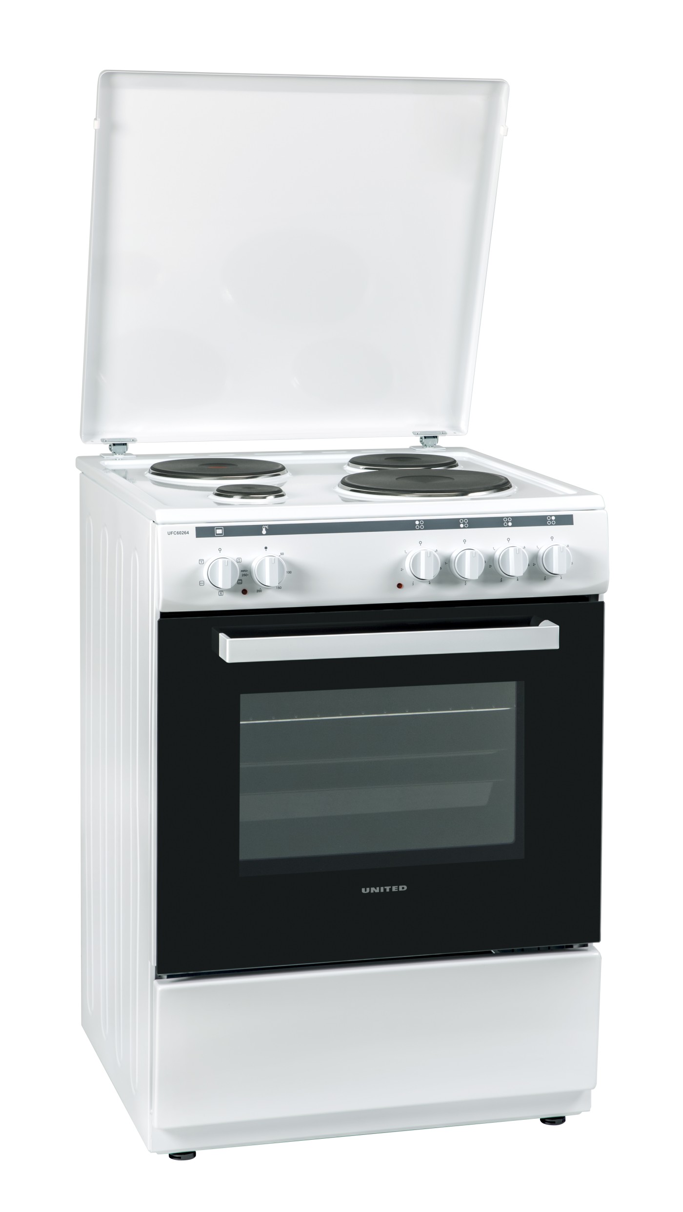 UNITED UFC60264 ΚΟΥΖΙΝΑ ΗΛΕΚΤΡΙΚΗ ΛΕΥΚΗ UFC-60264