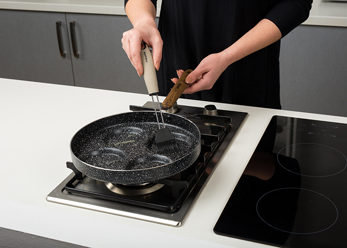 Τηγάνι pancake ''NATURE'' με αντικολλητικη επιστρωση stone 26cm 10-144-113