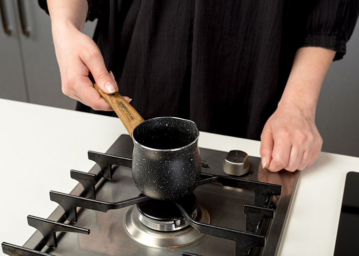 Μπρίκι ''Nature'' με αντικολλητικη επιστρωση stone 300ml 10-104-005