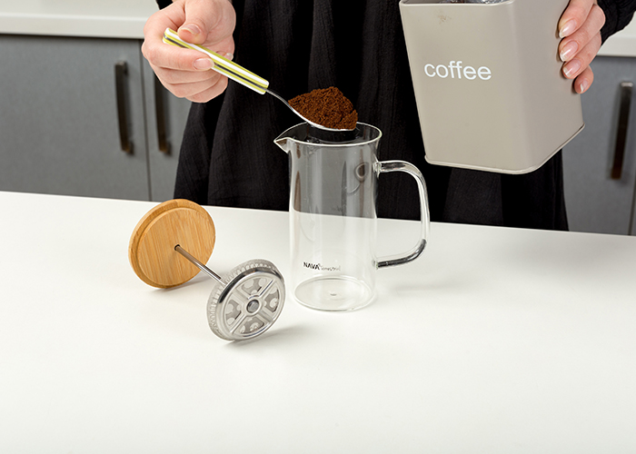 Καφετιέρα για καφέ φίλτρου και τσάι με έμβολο Terrestri