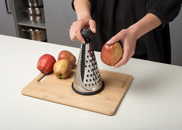 Ανοξείδωτος κωνικός τρίφτης Misty 22cm TRIFT4