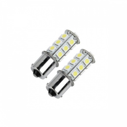 Λαμπτήρας με βάση 1156 (BA15S) 18 smd 5050 Ψυχρό Λευκό 04165