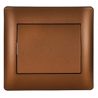 Διακόπτης Αλέρετούρ Ακραίος 10Α Metallic Coffe MetallicCoffe2