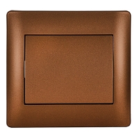 Διακόπτης Αλέρετούρ Μεσαίος 10Α Metallic Coffe MetallicCoffe3