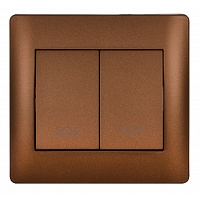 Μπουτόν Ρολλών Metallic Coffe MetallicCoffe7