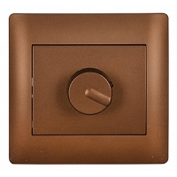 Διακόπτης Dimmer 400W 230V Metallic Coffe MetallicCoffe9