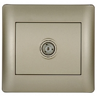 Πρίζα Τηλεόρασης Metallic Champagne MetallicChampagne22