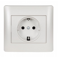 Πρίζα SHUKO 16A Metallic Λευκό MetallicWhite1