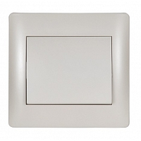 Διακόπτης Απλός 10Α Metallic Λευκό MetallicWhite13