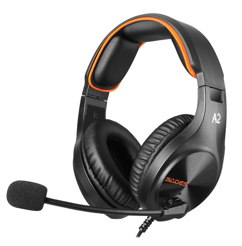 SADES Gaming Headset A2 multiplatform 3.5mm μαύρα AKOUS