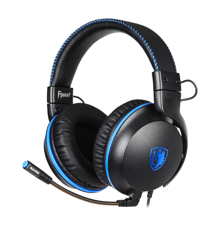 SADES Gaming Headset Fpower SA-717-BL multiplatform 3.5