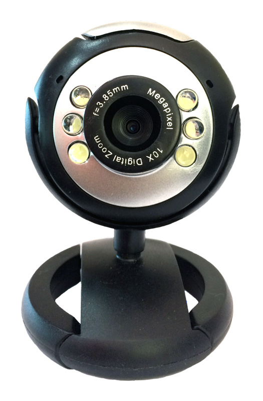 POWERTECH Web Camera PT-509 1.3MP Plug Play μαύρη PT-50