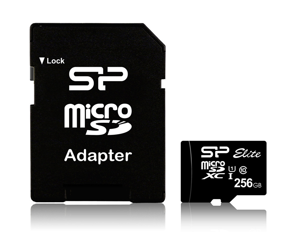 SILICON POWER Κάρτα Μνήμης Elite microSDXC UHS-1 256GB 