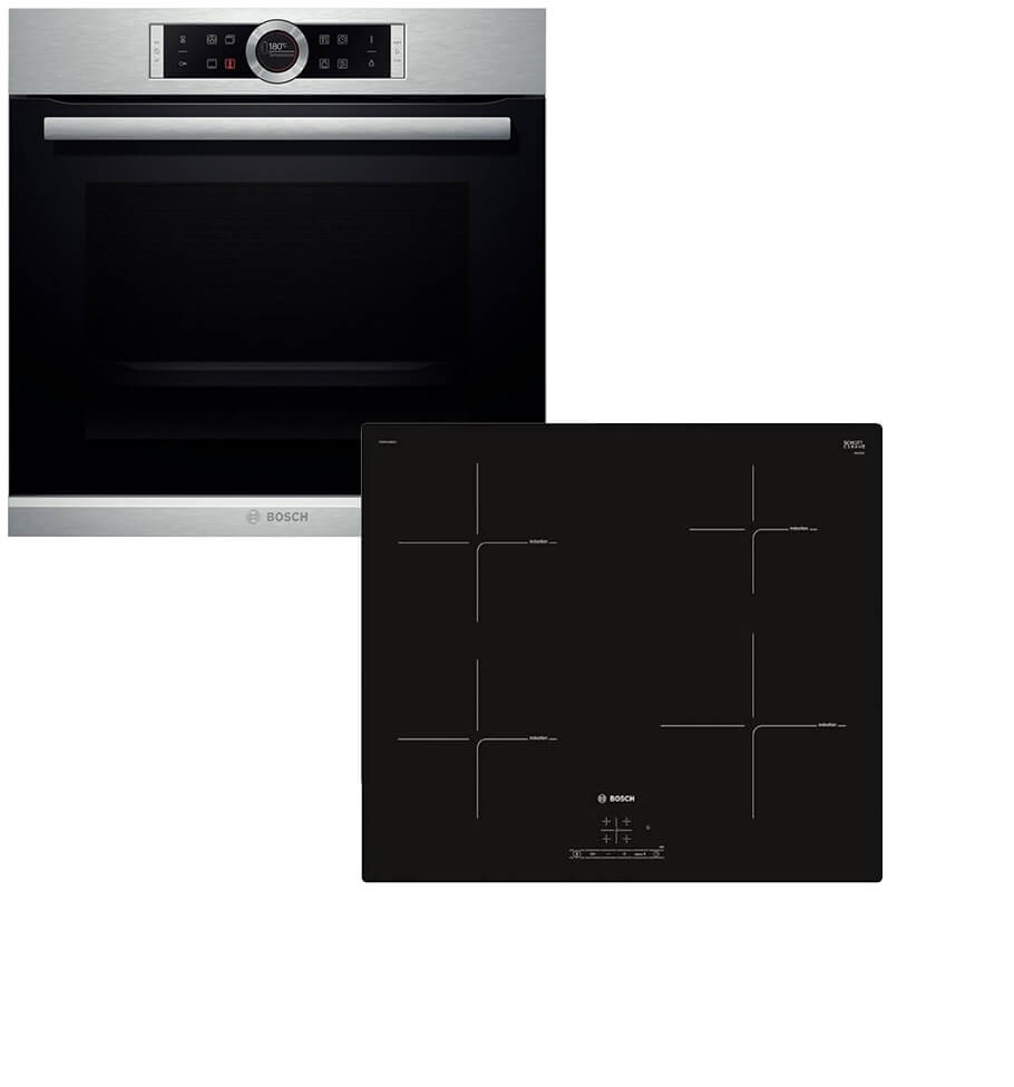 Bosch HBG635BS1 Φούρνος + PUE611BB1E Εστία PUE611BB1E