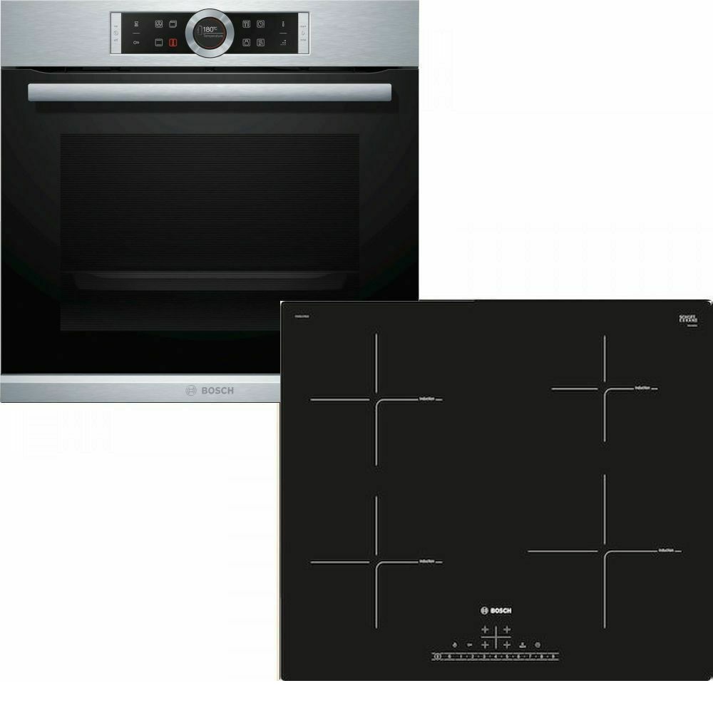 Bosch Φούρνος HBG655BS1 + PIE611BB1E HBG655BS1 + PIE611