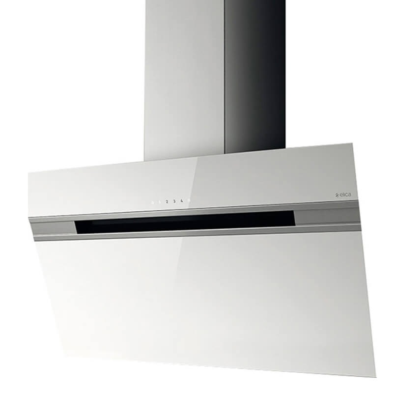 Elica Stripe Lux WH/A/90/LX Απορροφητήρας Τζάκι Elica S