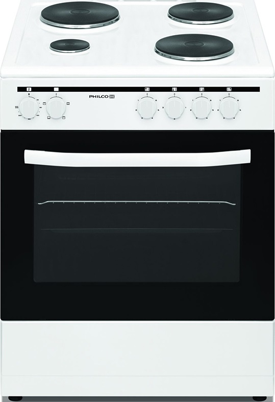 Elektrostore24 Ηλεκτρικές Συσκευές - ΣΗΜΑΝΤΙΚΟ: Σε περίπτωση διαφοράς τιμής από το κατάστημα ισχύει παντα και μόνο η τιμή του καταστήματος Philco ET 640 W Κουζίνα 62lt με Εστίες Εμαγιέ 640W