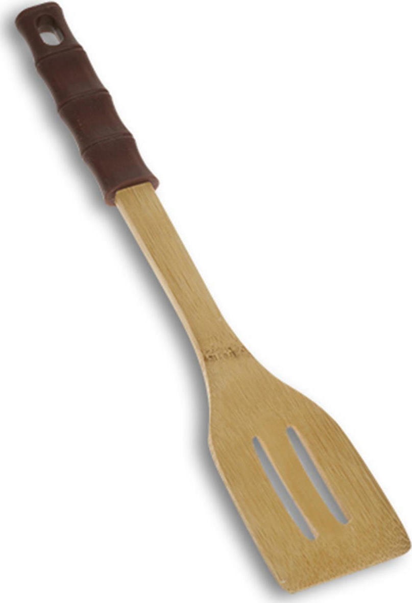 Nava Τρυπητή Σπάτουλα Μαγειρικής Ξύλινη 30.5cm 10-107-024