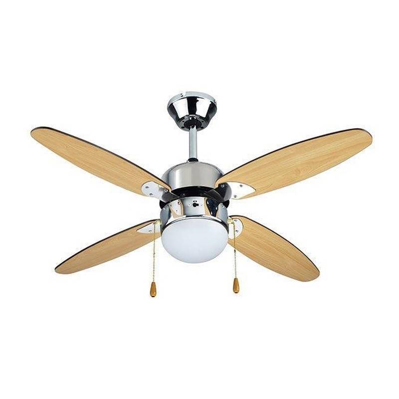 Primo MF42B-4W1L Ανεμιστήρας Οροφής 105cm με Φως Οξιά 8