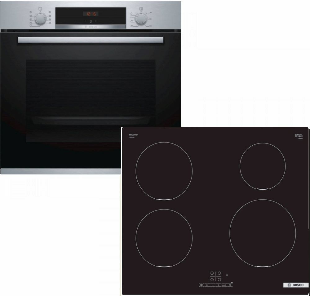 Bosch HBA534ES0 + PUE611BB5E Φούρνος άνω Πάγκου 71lt με