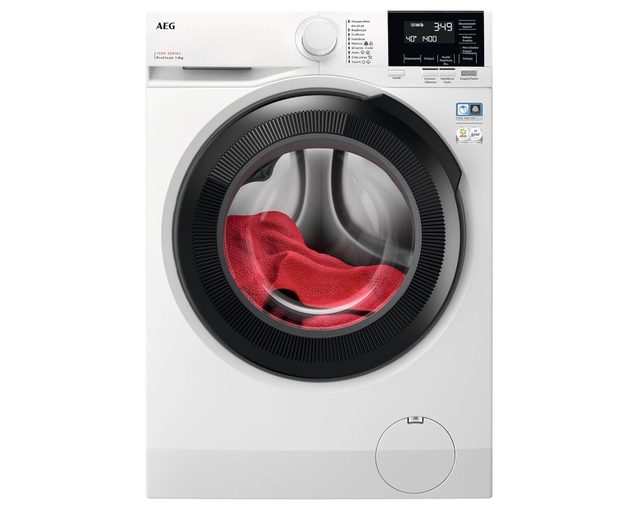 AEG LFR71844BG Πλυντήριο Ρούχων 8,00 kg LFR71844BG