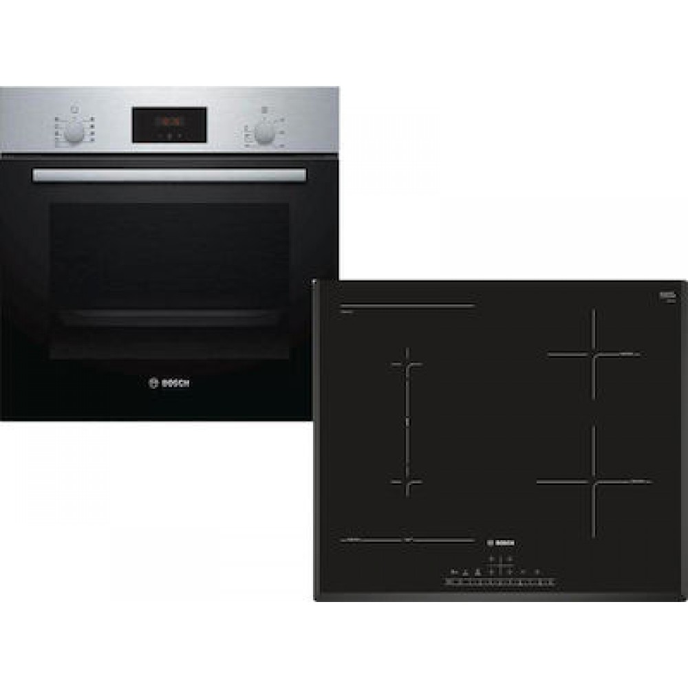 Bosch HBF134ES1 + PVS651FC5E Φούρνος άνω Πάγκου 66lt με