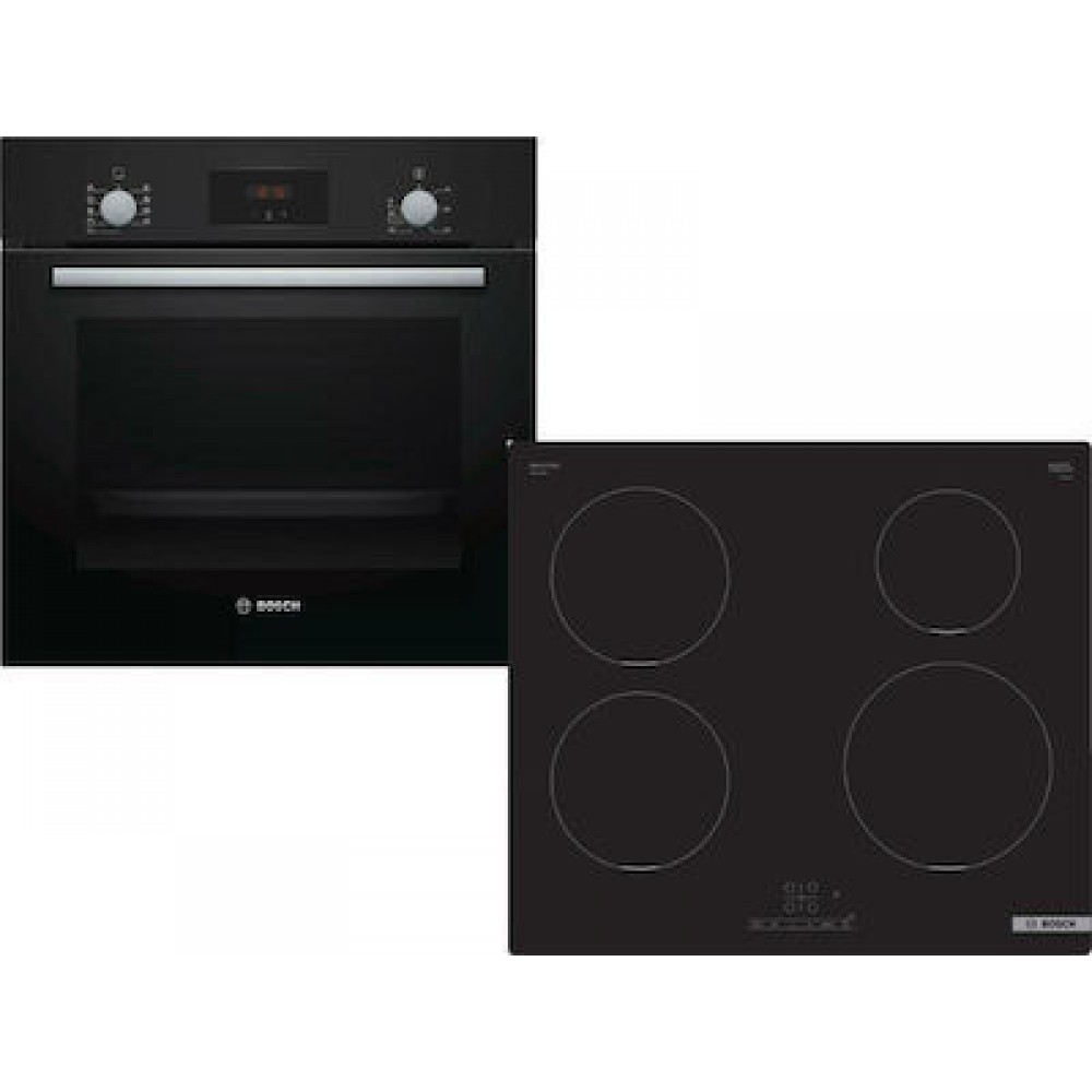 Set Εντοιχισμού Bosch Φούρνος HBF134EB1 + Εστία Επαγωγι