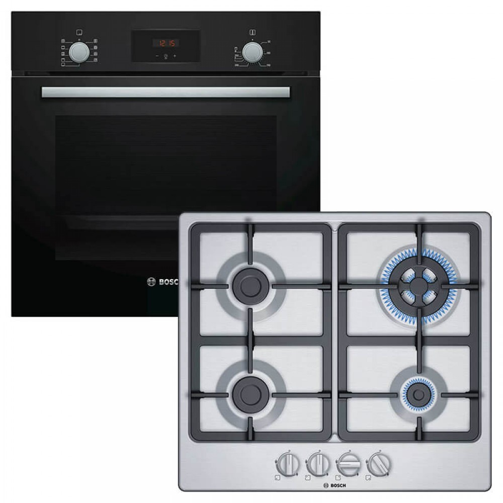 Bosch HBF134EB1+ PGH6B5B90 GPL Αυτόνομο Σετ Εντοιχισμού