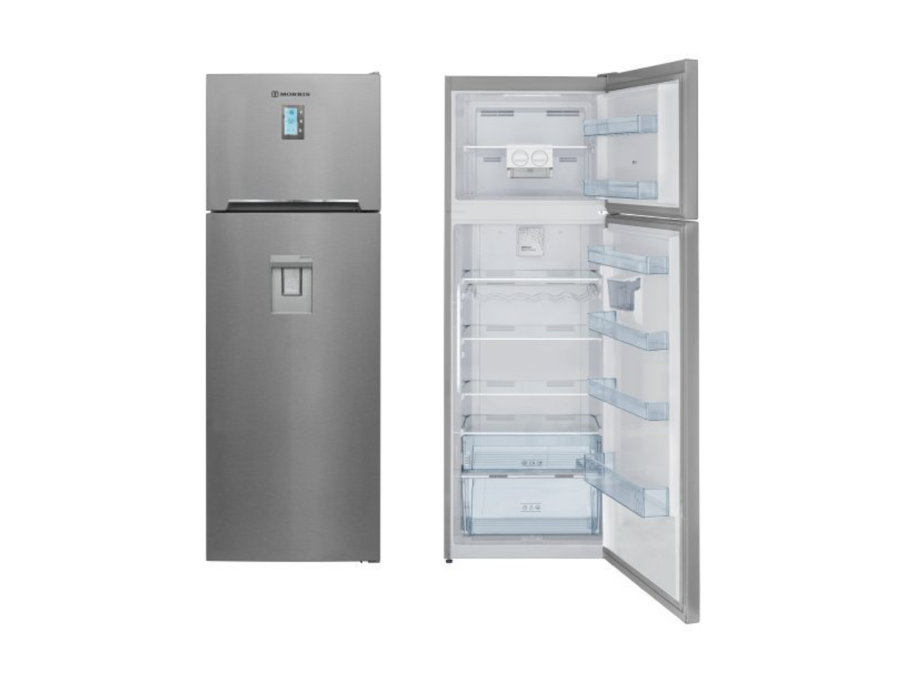 - ΣΗΜΑΝΤΙΚΟ: Σε περίπτωση διαφοράς τιμής από το κατάστημα ισχύει παντα και μόνο η τιμή του καταστήματος Ψυγείο Δίπορτο Morris R71452NFDD 451lt NOFROST Inox R71